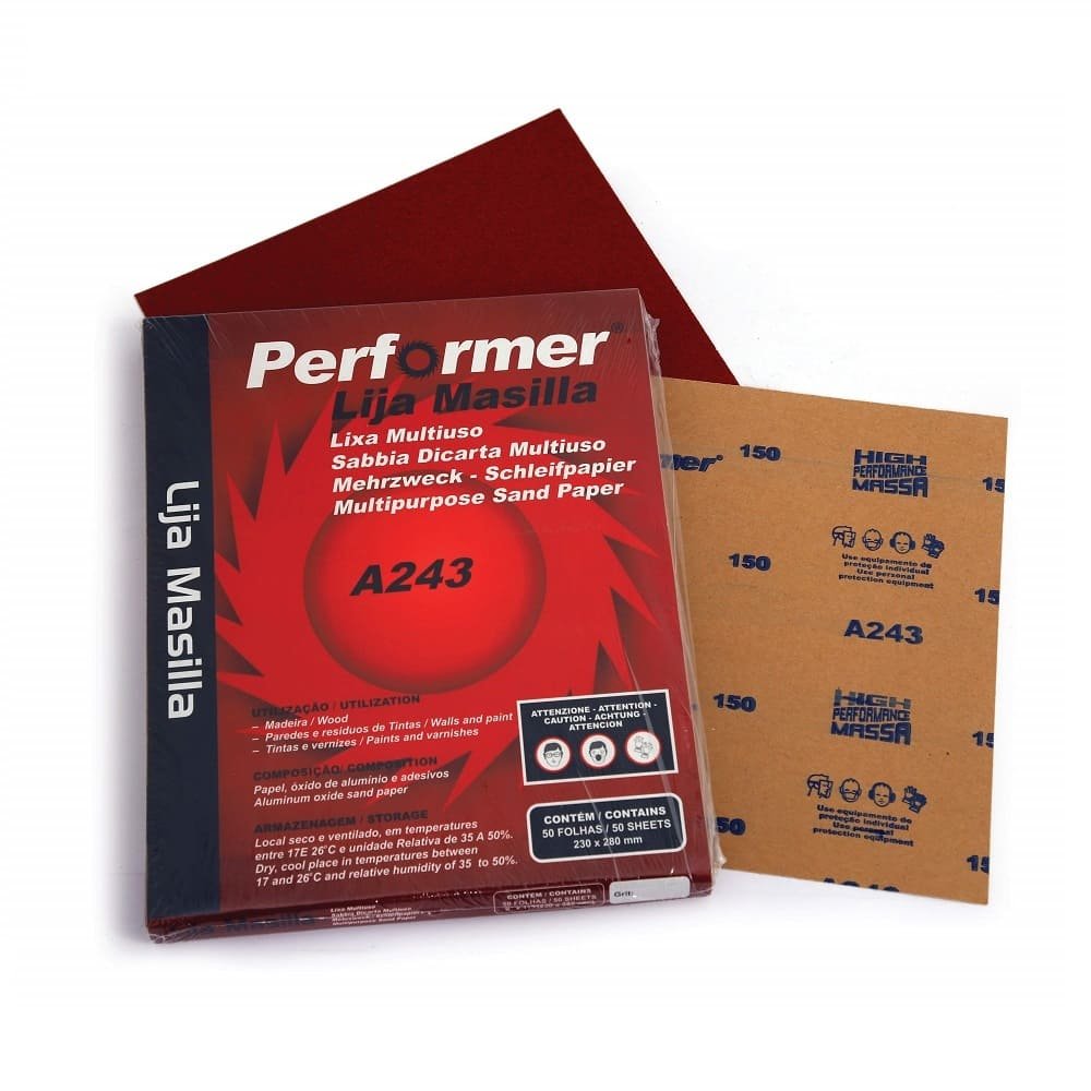 A243 Red Premium Dry Sand Paper