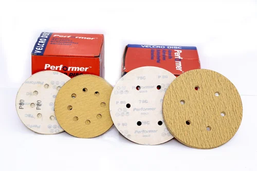 Gold Velcro Disc