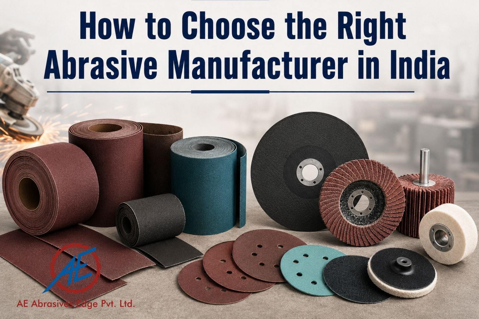 How to Choose the Right Abrasive Manufacturer in India